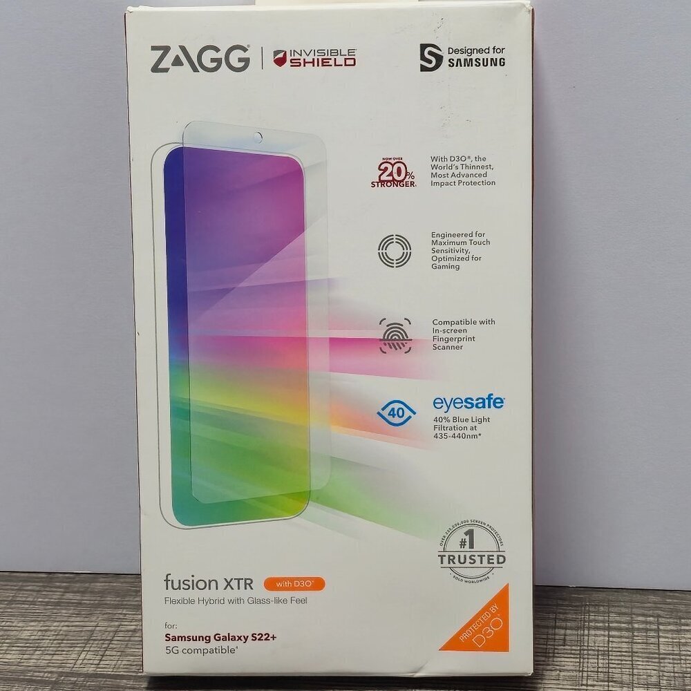 Zagg Invisible Shield FusionXTR Screen Protector Samsung S22+